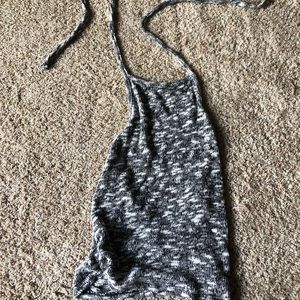 American Eagle Open Back Tie Crop Top
